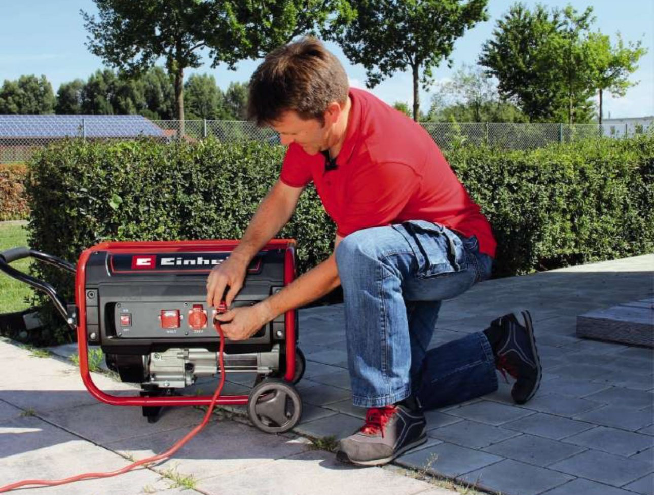 Электростанция бензиновая Einhell 2.6 кВт 3 (400/230 В), TC-PG 35/E5 4152551 купить,143900