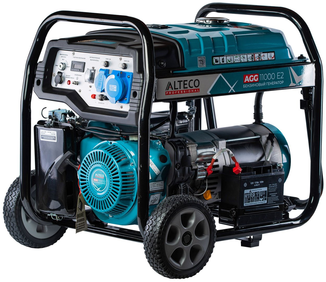 Электростанция бензиновая ALTECO 8 кВт 1 (220 В), AGG 11000 Е2
