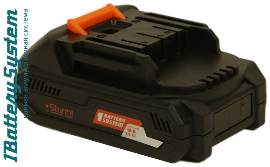 Аккумулятор Sturm S SBP1802 Li-Ion 2 Ач Ah 1 шт - ForteMarket Аккумулятор Sturm S SBP1802 Li-Ion 2 Ач Ah 1 шт купить,0