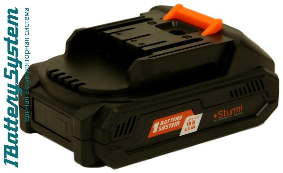Аккумулятор Sturm S SBP1802 Li-Ion 2 Ач Ah 1 шт - ForteMarket Аккумулятор Sturm S SBP1802 Li-Ion 2 Ач Ah 1 шт купить,0
