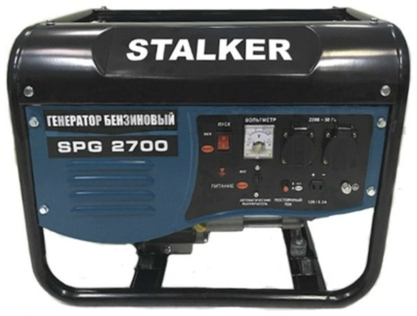 Электростанция бензиновая Stalker 2 кВт 1 (220 В), SPG 2700 купить,NaN