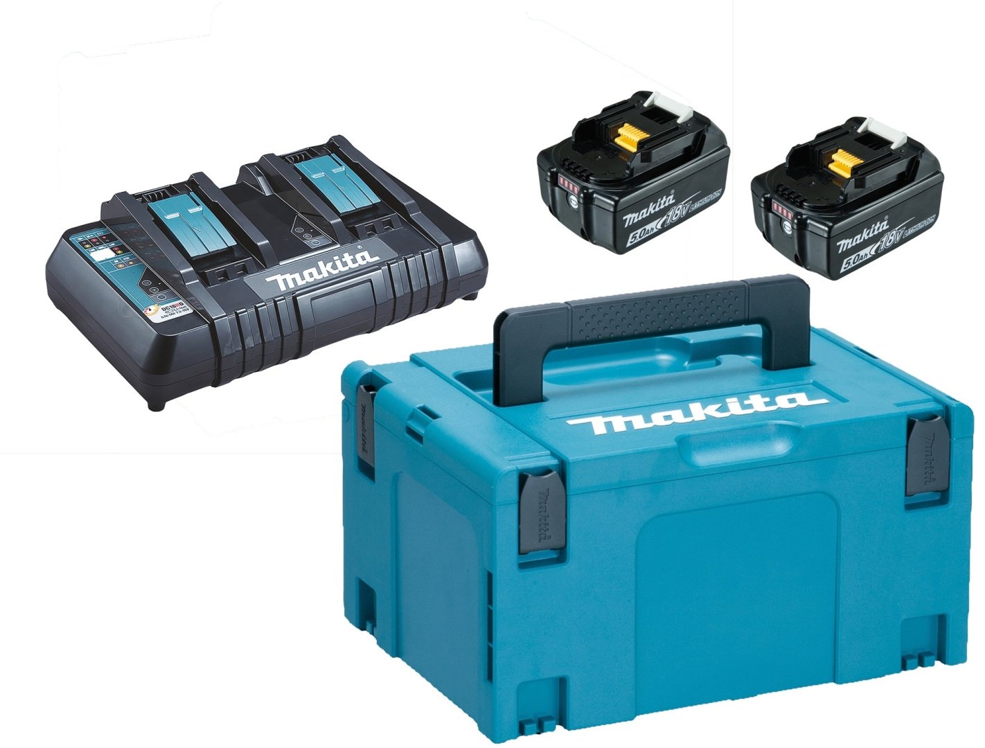 Аккумулятор Makita 197629-2 Li-Ion 5 Ач 2 шт