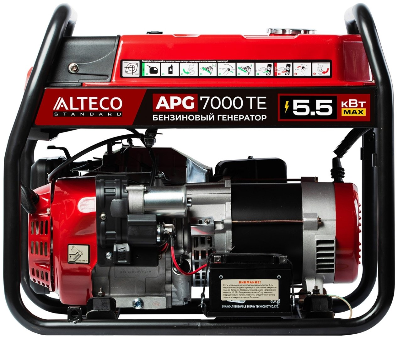 Электростанция бензиновая ALTECO 5 кВт 3 (380/220 В), APG 7000 TE 19707 купить,0