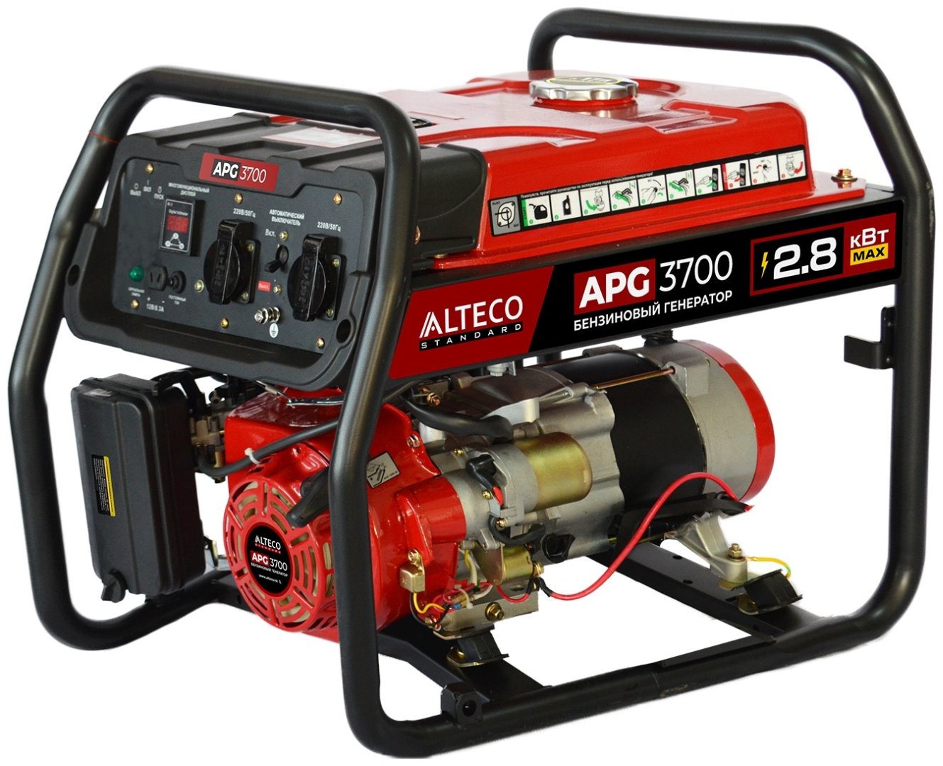 Электростанция бензиновая ALTECO 2.5 кВт 1 (220 В), APG 3700 26612