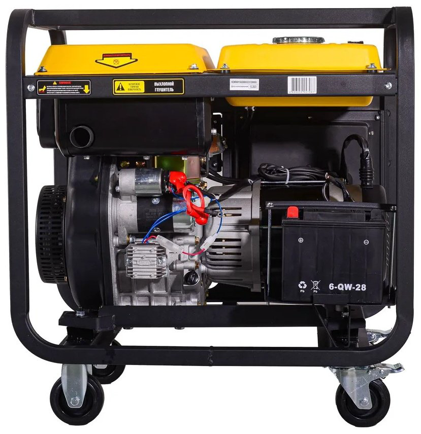 Электростанция дизельная Huter 5.5 кВт 1 (220 В), LDG 7000LXA купить,NaN