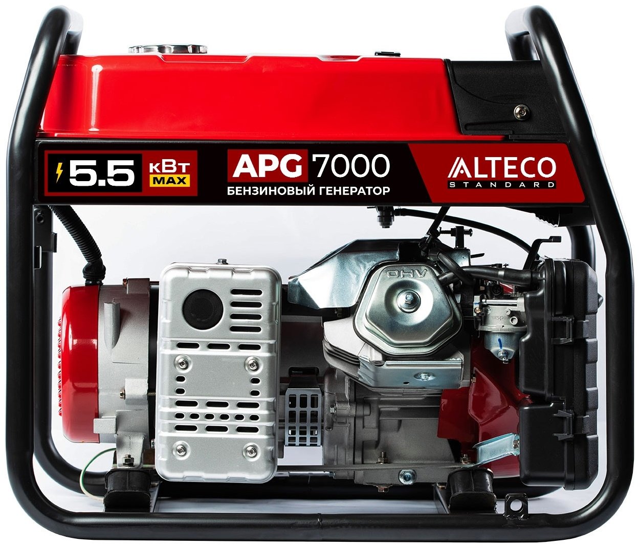 Электростанция бензиновая ALTECO 5 кВт 1 (220 В), APG 7000 купить,0