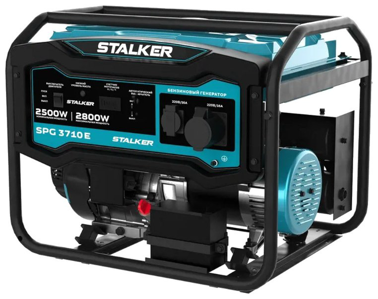 Электростанция бензиновая Stalker 2.5 кВт 1 (220 В), SPG 3710 E 79750 купить,NaN