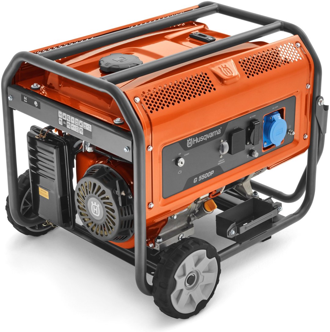 Электростанция бензиновая Husqvarna 5 кВт 1 (220 В), G5500P