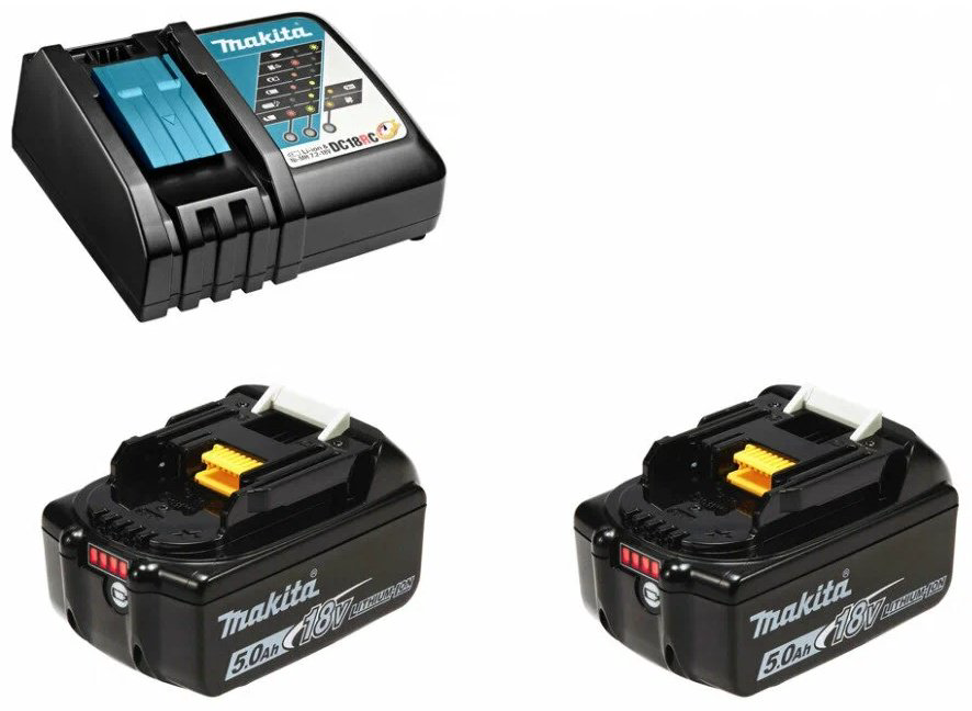 Аккумулятор Makita 191L74-5 Li-Ion 5 Ач 2 шт купить,187075