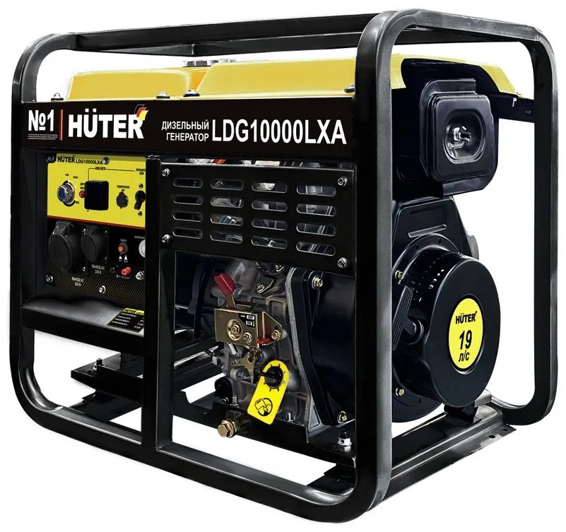 Электростанция дизельная Huter 8.5 кВт 1 (220 В), LDG 10000LXA