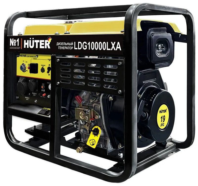 Электростанция дизельная Huter 8.5 кВт 1 (220 В), LDG 10000LXA купить,NaN