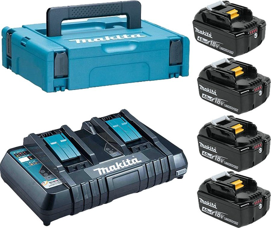 Аккумулятор Makita DC18RC + BL1840B 198489-5 купить,NaN