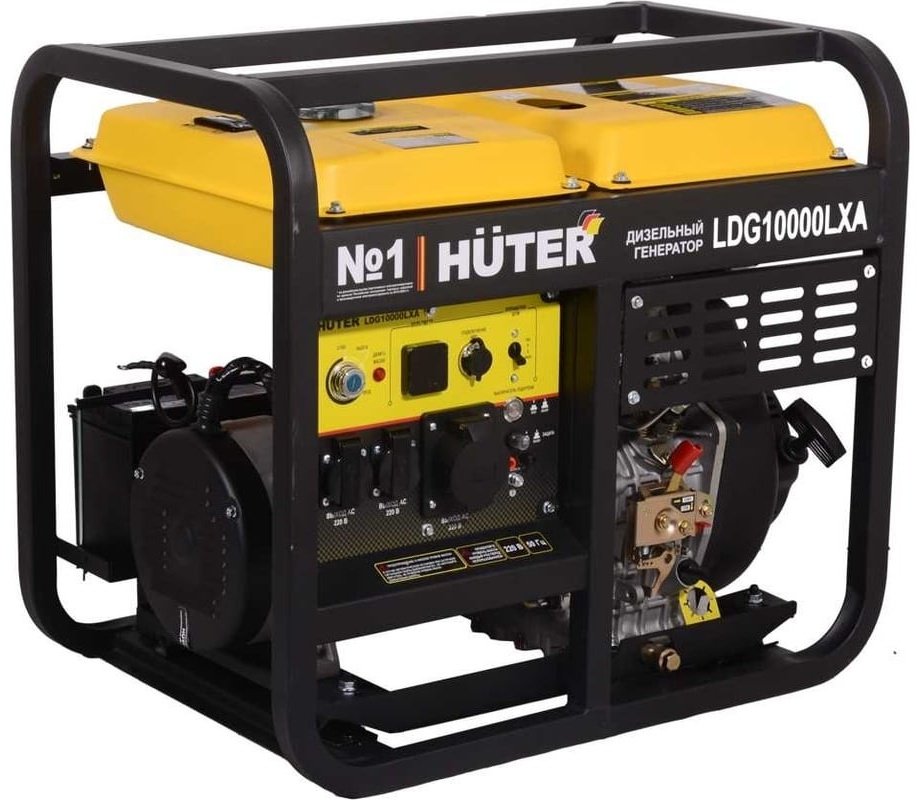 Электростанция дизельная Huter 8.5 кВт 1 (220 В), LDG 10000LXA купить,NaN