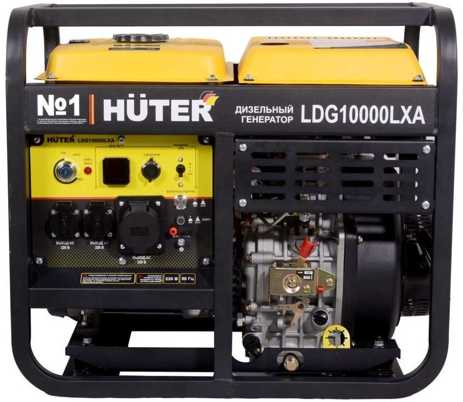 Электростанция дизельная Huter 8.5 кВт 1 (220 В), LDG 10000LXA купить,NaN