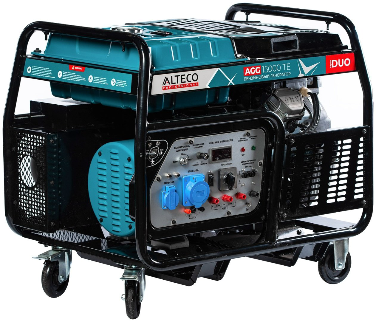 Электростанция бензиновая ALTECO 10 кВт 3 (380/220 В), AGG 15000 TE DUO 17237 купить,NaN