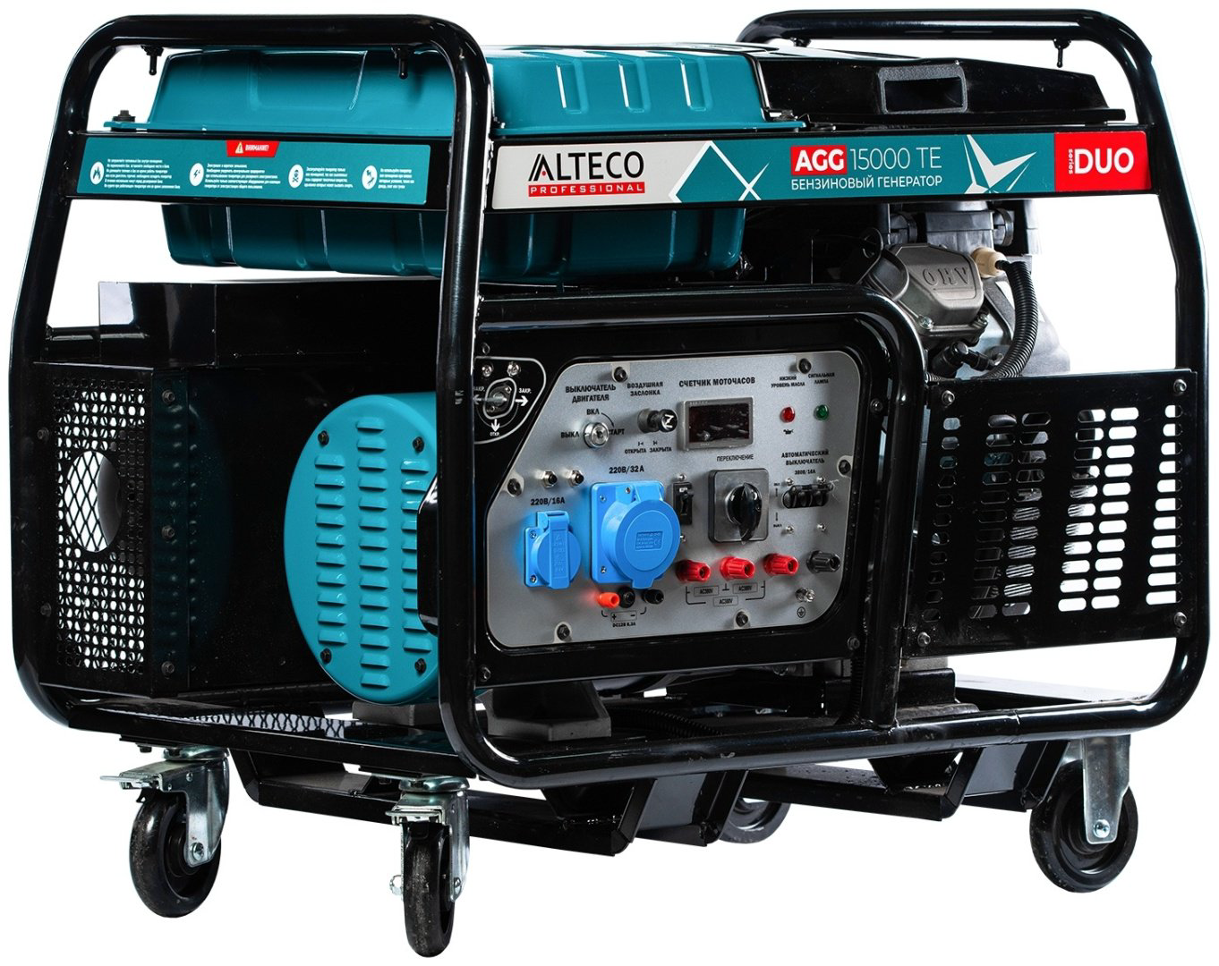 Электростанция бензиновая ALTECO 10 кВт 3 (380/220 В), AGG 15000 TE DUO 17237 купить,NaN