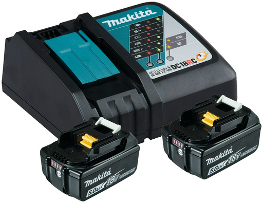 Аккумулятор Makita 197570-9 Li-Ion 5 Ач Ah 2 шт