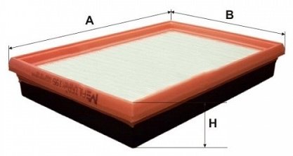 MFilter воздушный фильтр K195 - ForteMarket MFilter воздушный фильтр K195 купить,2566