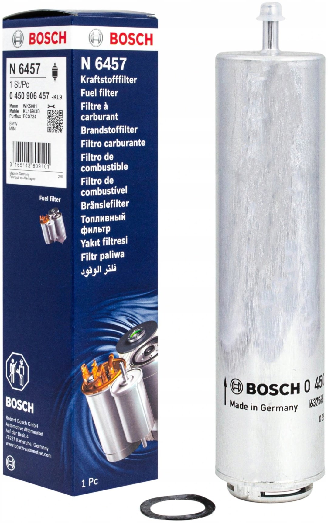 Bosch топливный фильтр 0 450 906 457