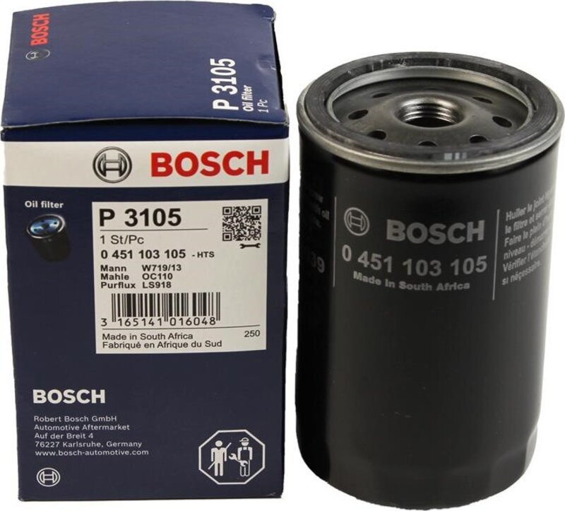 Bosch масляный фильтр 0 451 103 105