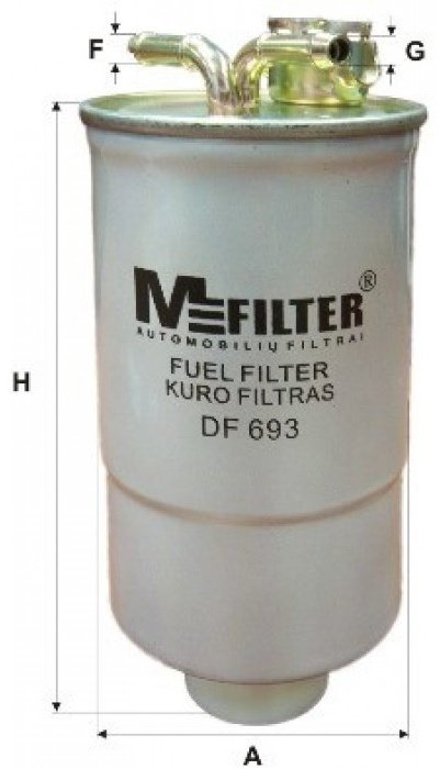 MFilter топливный фильтр DF693 купить,NaN
