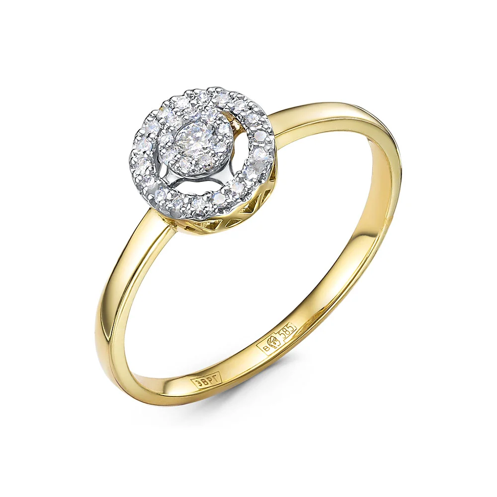 Кольцо RoseGrace 5-7111-103ИНВ-1Ж 18р 1.71гр купить,282027