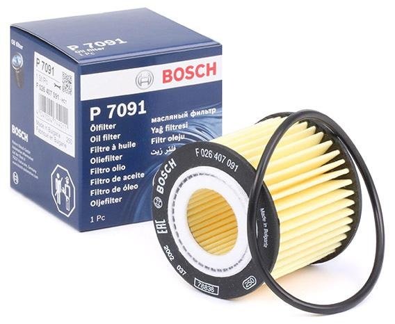 Bosch масляный фильтр F 026 407 091