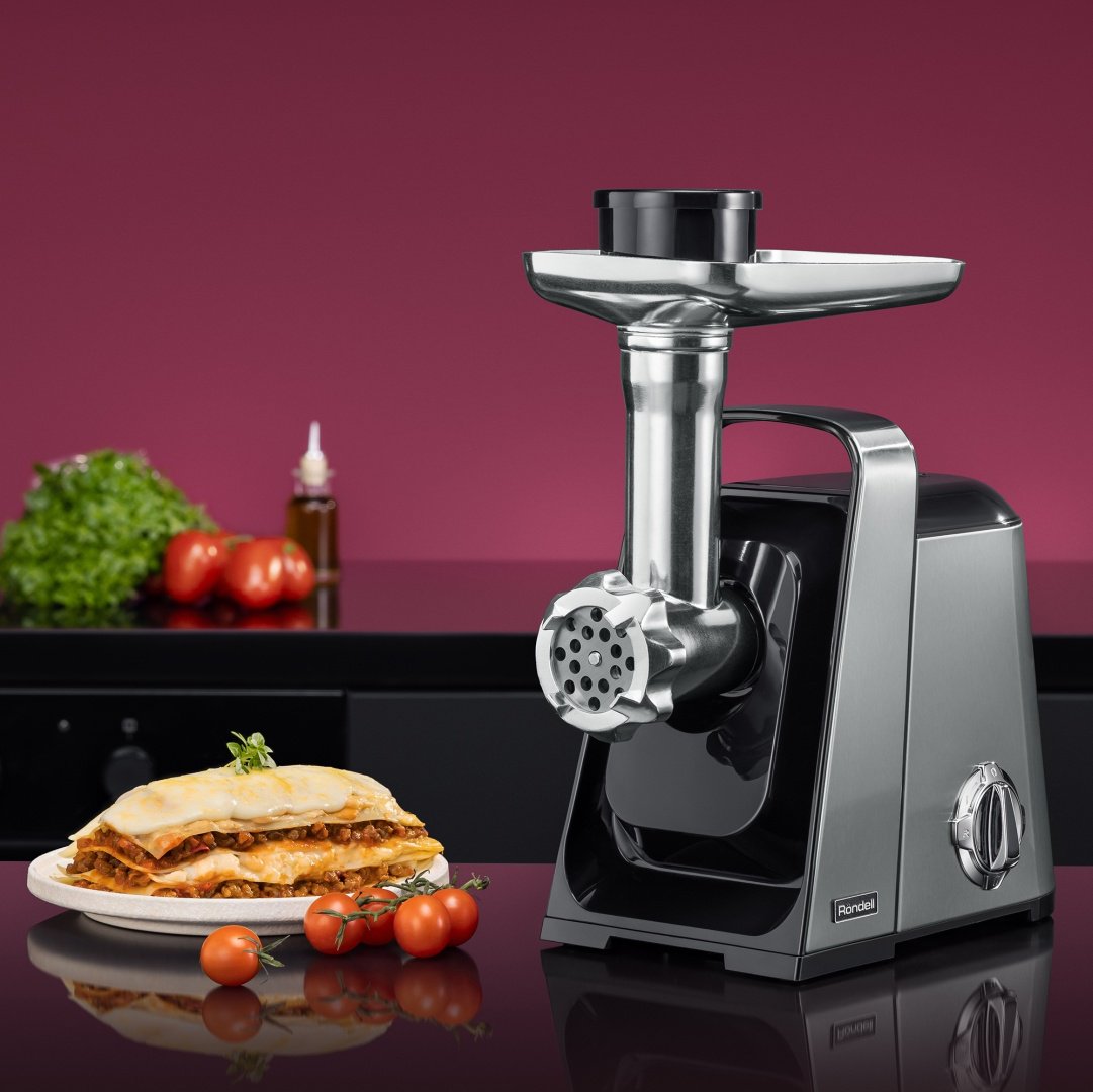Мясорубка Rondell RDE-1454 серебристый - ForteMarket Мясорубка Rondell RDE-1454 серебристый купить,0