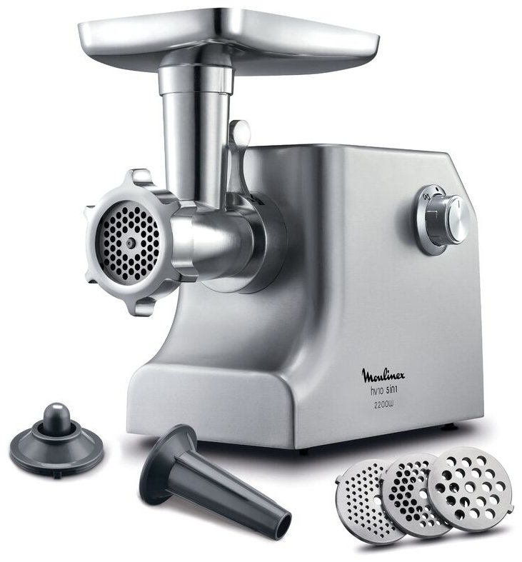 Мясорубка Moulinex ME-856 серебристый - ForteMarket Мясорубка Moulinex ME-856 серебристый купить,0