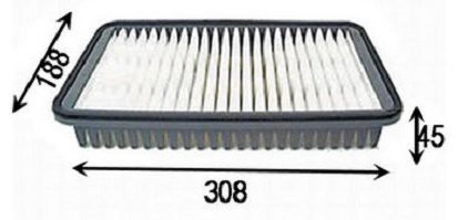 JS Asakashi воздушный фильтр A189J купить,NaN
