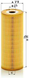 MANN-FILTER масляный фильтр HU 947/1z-2