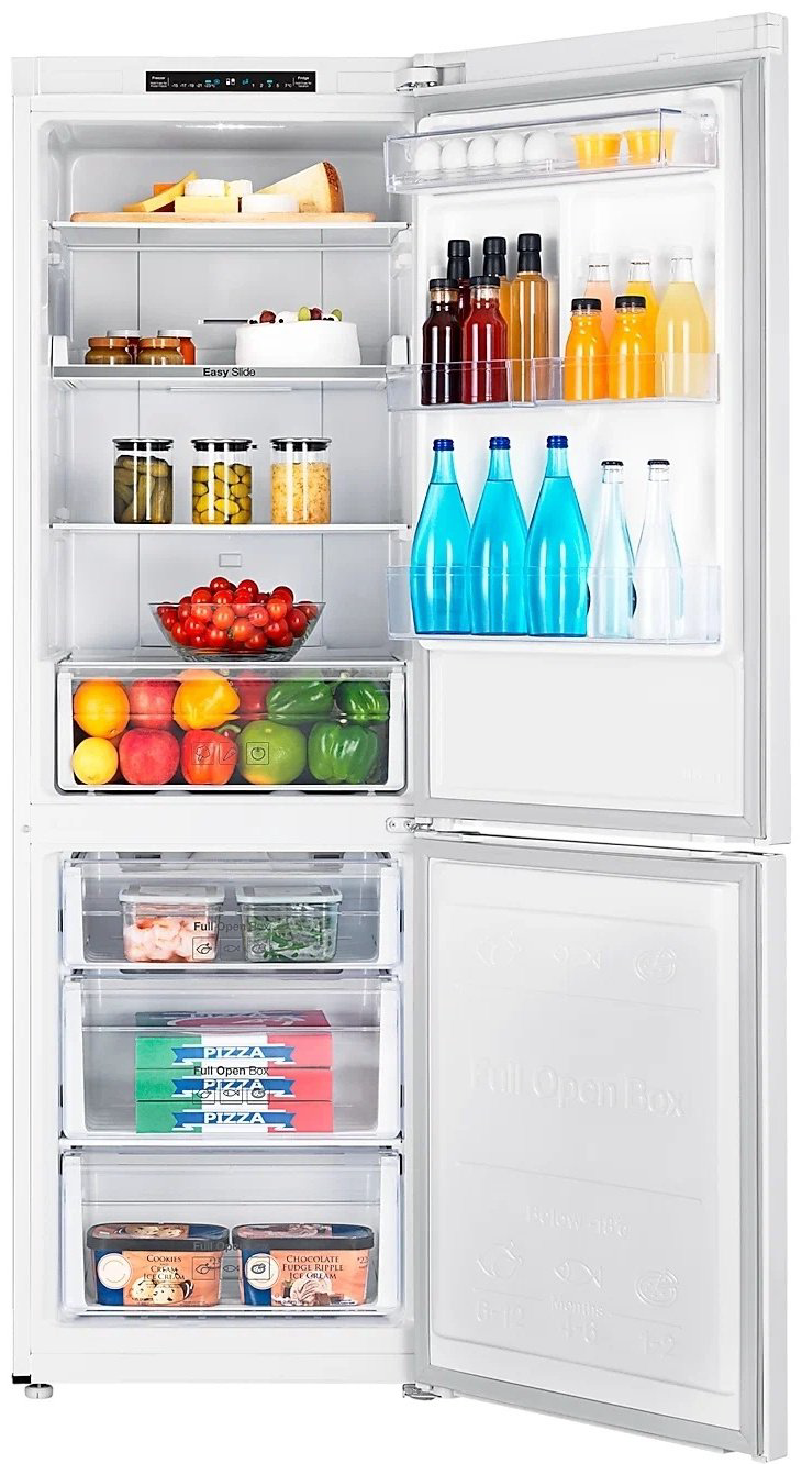 Холодильник Samsung RB30A30N0WW/WT белый купить,NaN