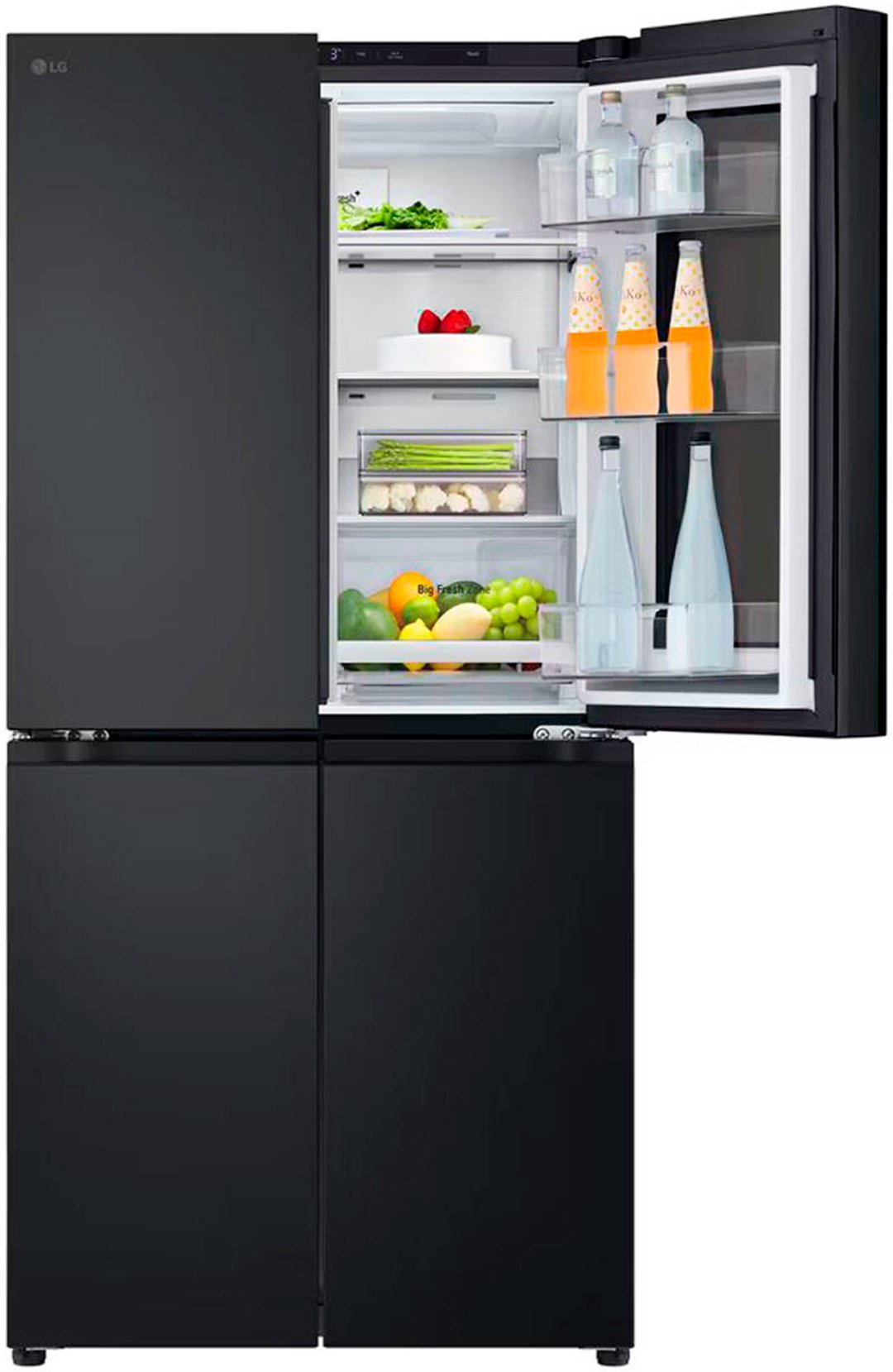 Холодильник LG GC-V22FFBMB черный купить,NaN