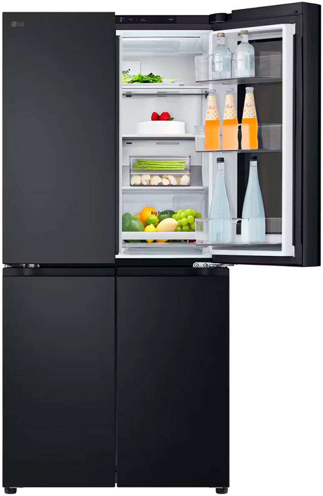 Холодильник LG GC-V22FFBMB черный купить,NaN