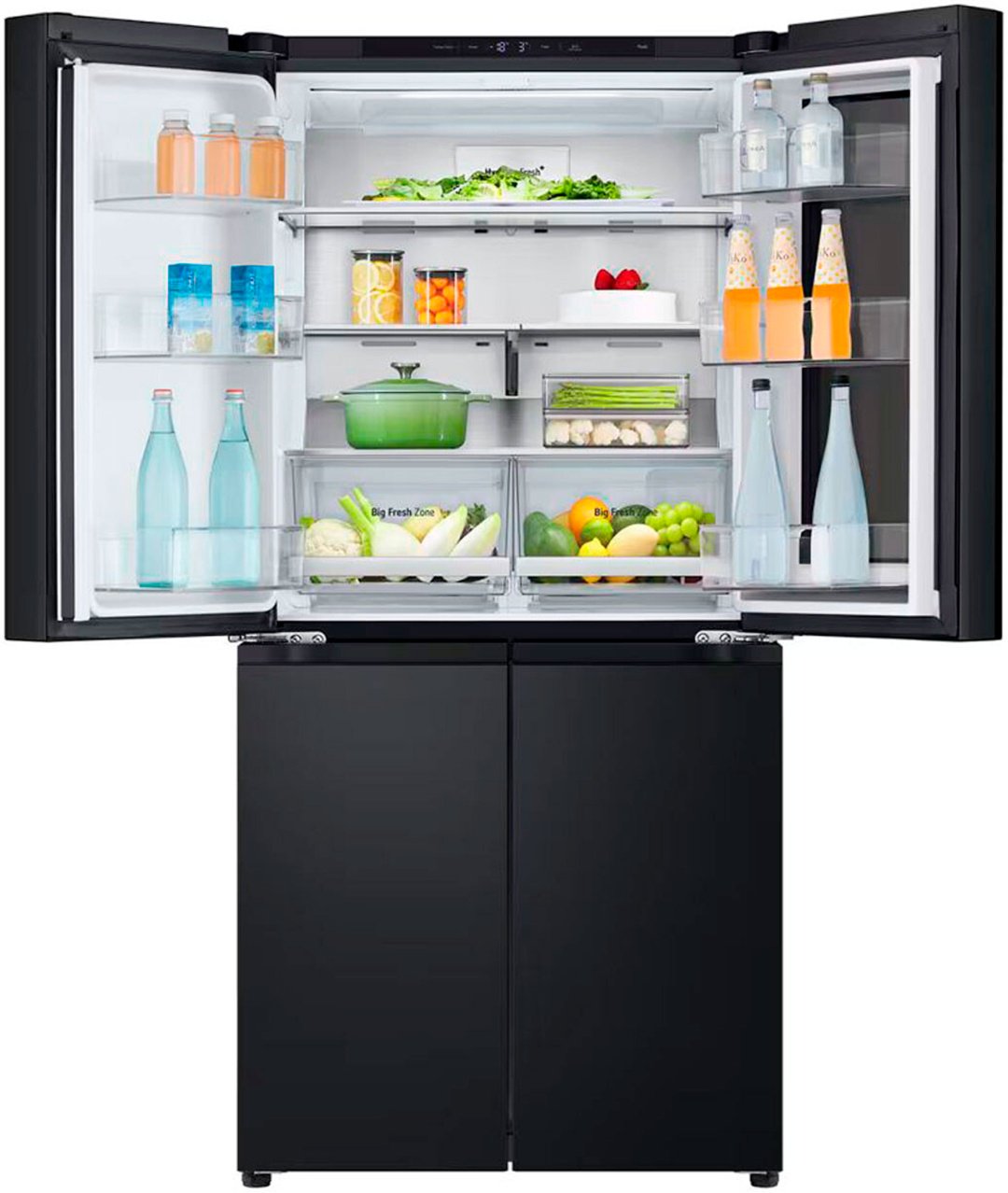 Холодильник LG GC-V22FFBMB черный купить,NaN