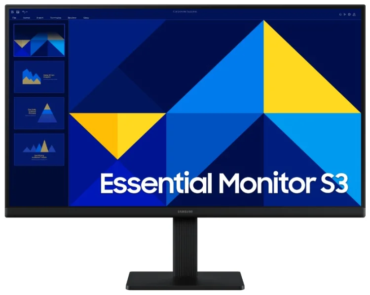 Монитор Samsung Essential S3 LS24D300GAIXCI 24" Black