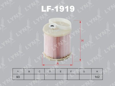 LYNXauto топливный фильтр LF-1919 купить,9419