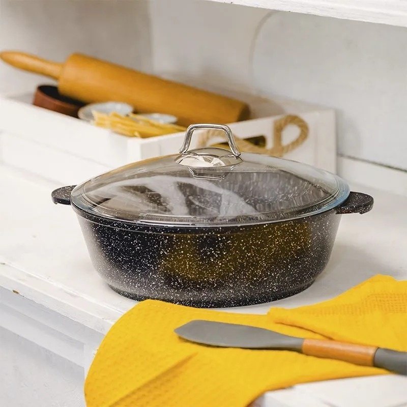 Жаровня TS Kitchen 4 л, алюминий - ForteMarket Жаровня TS Kitchen 4 л, алюминий купить,0