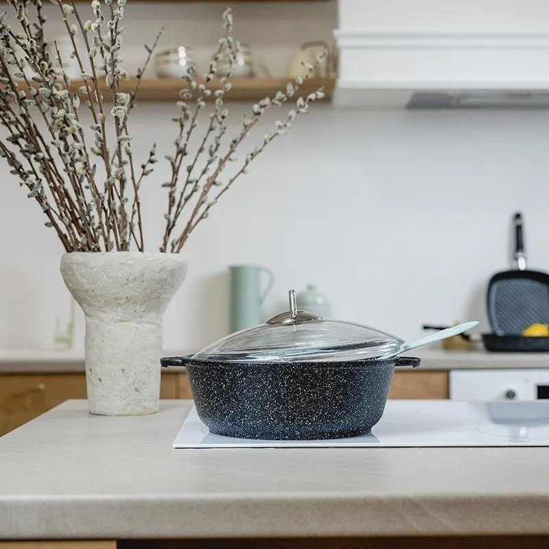 Жаровня TS Kitchen 4 л, алюминий - ForteMarket Жаровня TS Kitchen 4 л, алюминий купить,0