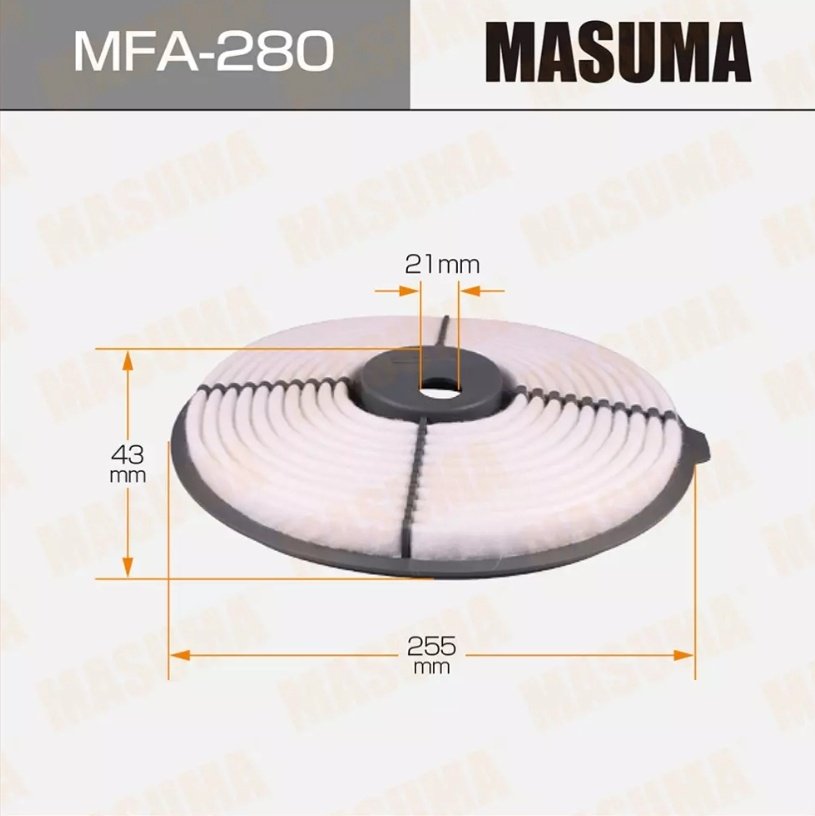 MASUMA воздушный фильтр MFA-280 - ForteMarket MASUMA воздушный фильтр MFA-280 купить,2858