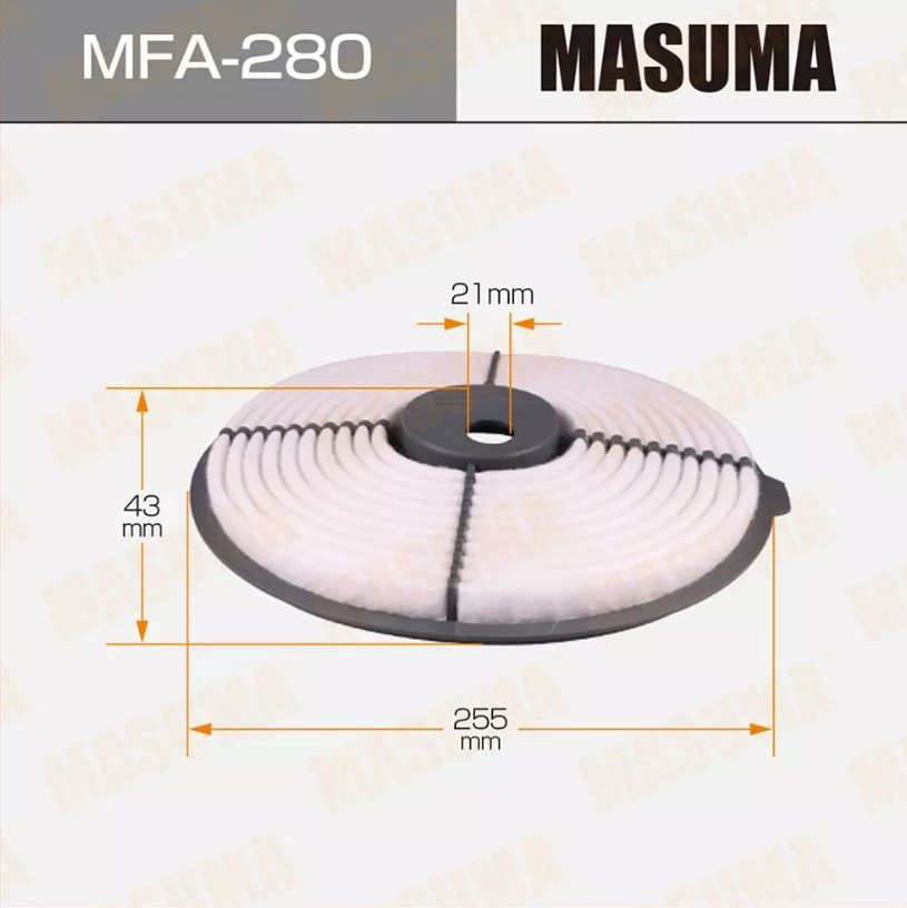 MASUMA воздушный фильтр MFA-280 - ForteMarket MASUMA воздушный фильтр MFA-280 купить,2858