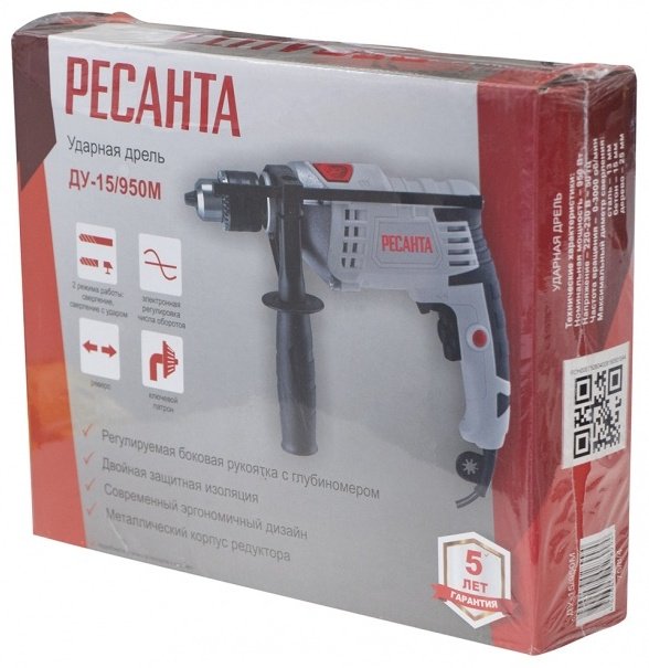 Ресанта дрель ДУ-15-950М купить,0