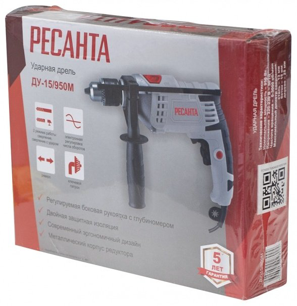 Ресанта дрель ДУ-15-950М купить,NaN