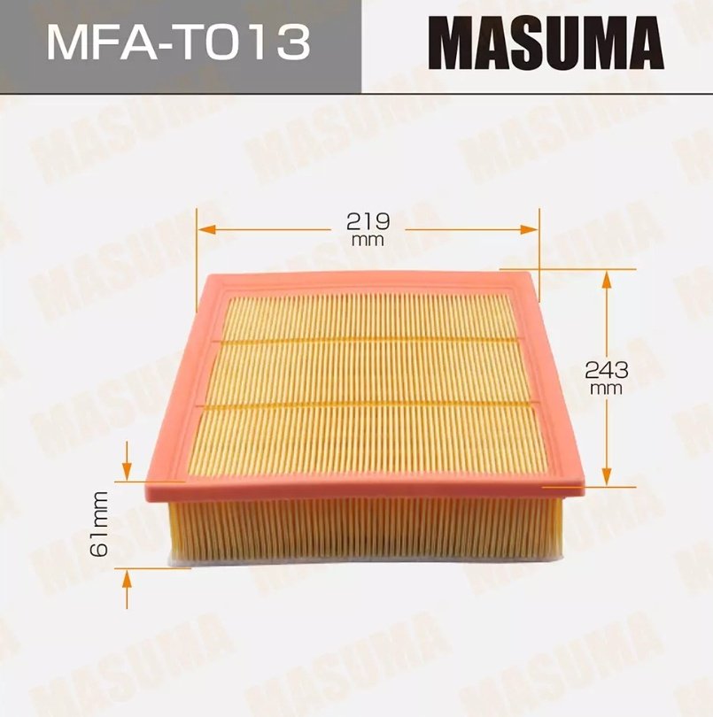 MASUMA воздушный фильтр MFA-T013 купить,4297