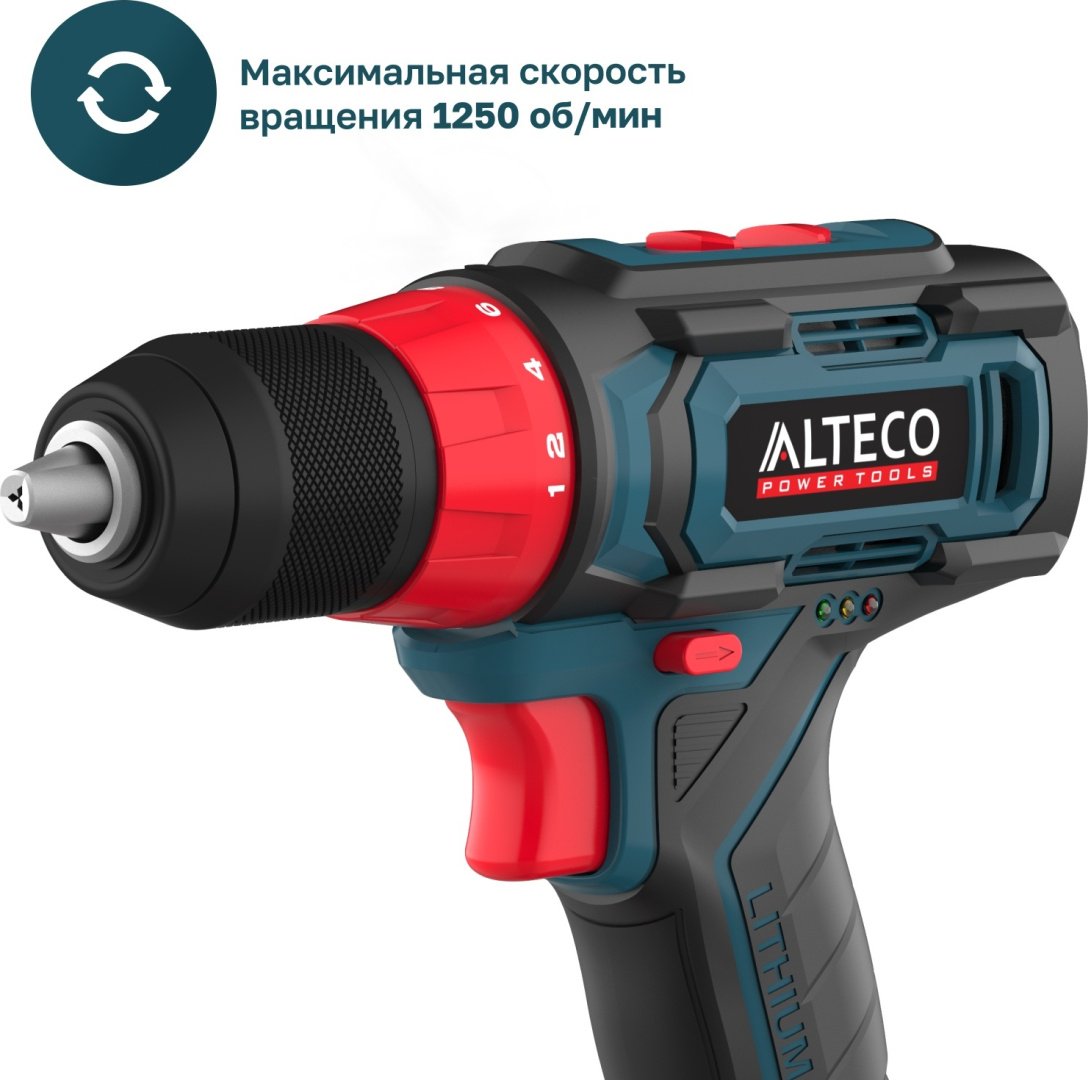 Дрель-шуруповёрт ALTECO CD 21-35 X2 купить,0