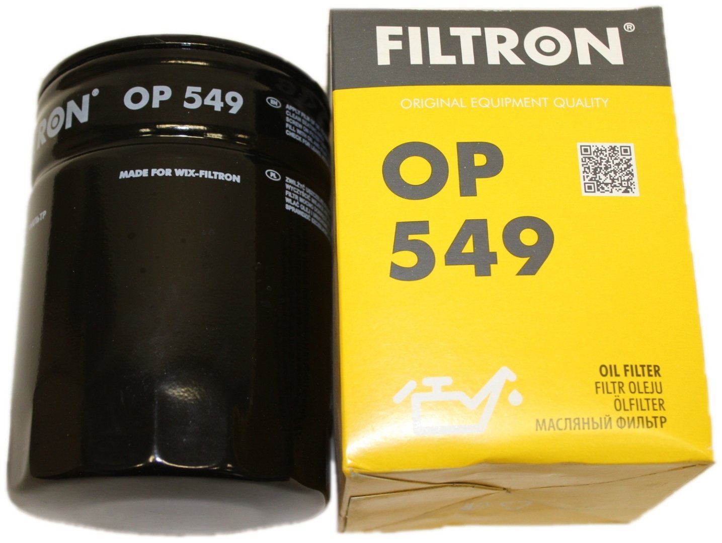 FILTRON масляный фильтр OP549 купить,0