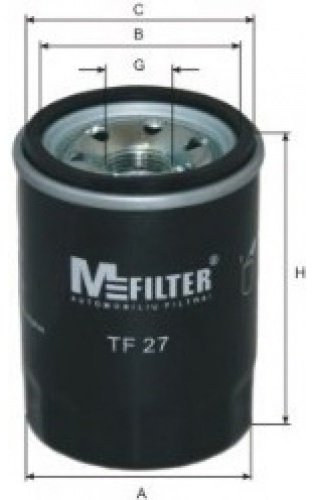 MFilter масляный фильтр TF27 купить,2253