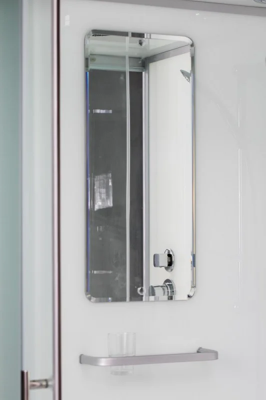 Кабина душевая Esbano EST-90 CKR 90х90х215см белый купить,NaN