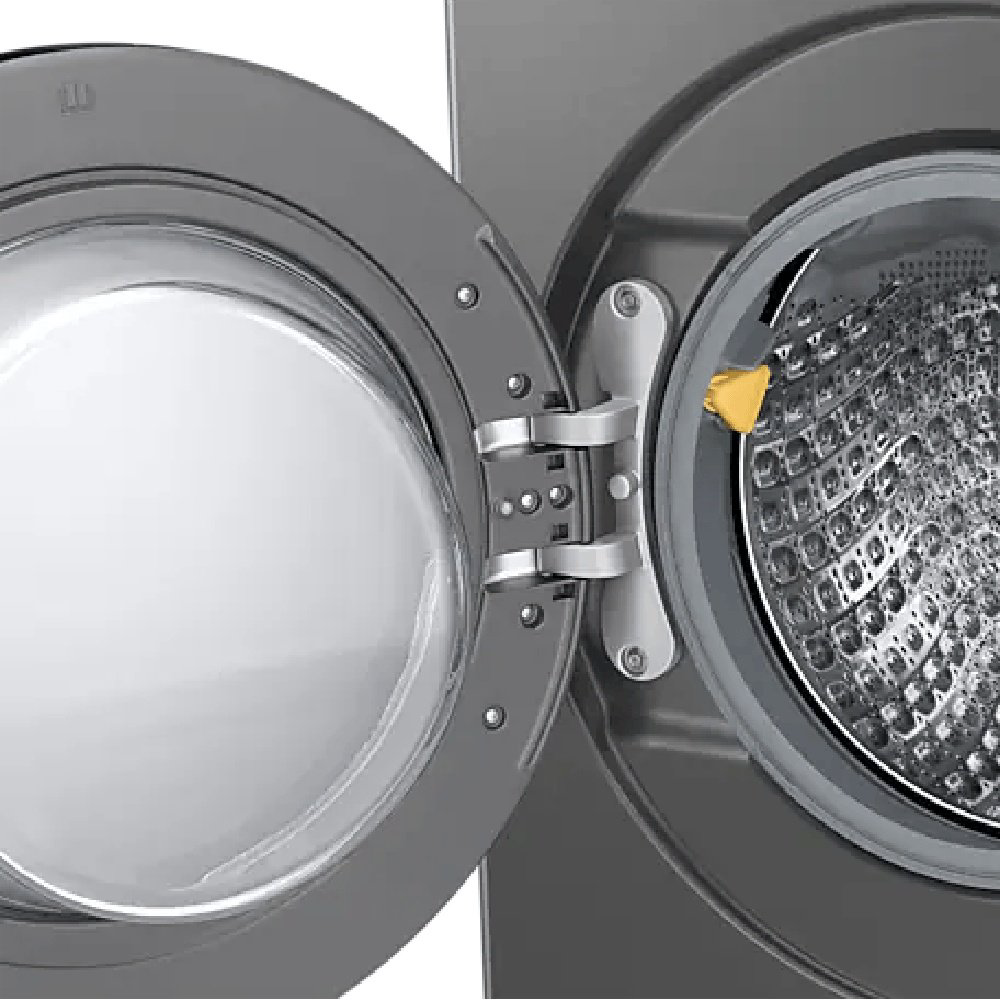Стиральная машина Samsung Bespoke AI Combo WD18DB8995BZLD стальной купить,NaN