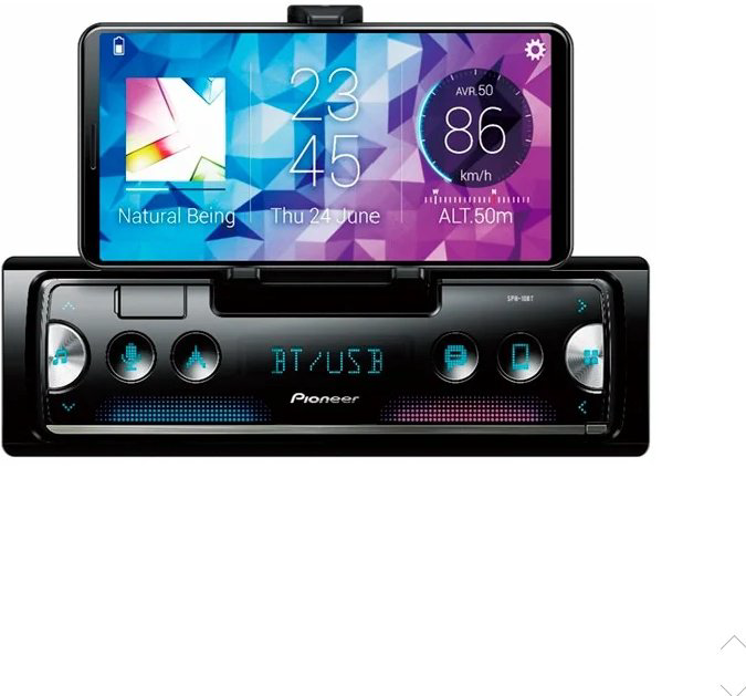 Автомагнитола Pioneer SPH-10BT чёрная купить,NaN
